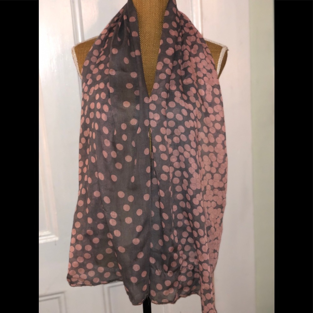 Orange & Grey Scarf
